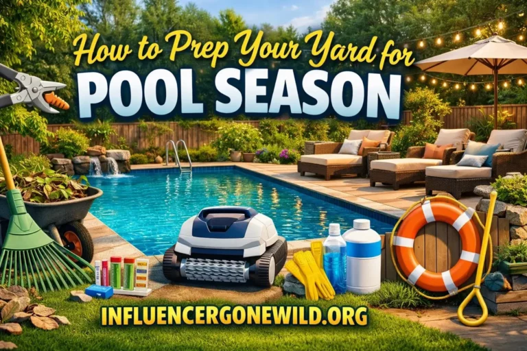 How to Prep Your Yard for Pool Season